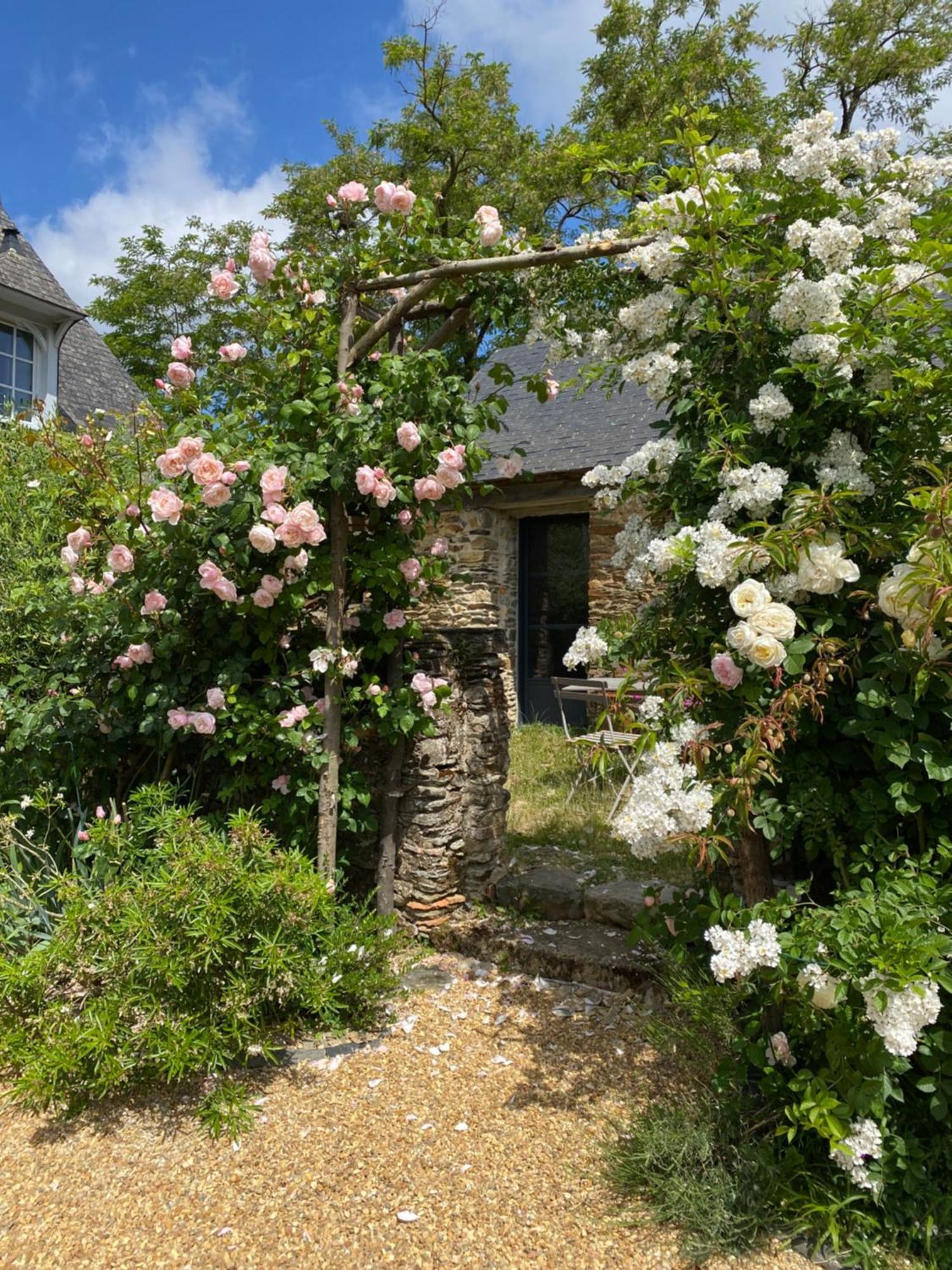 La Mouliniere, Jolie Longere Du Xviie Bed & Breakfast La Jaille-Yvon Exterior photo